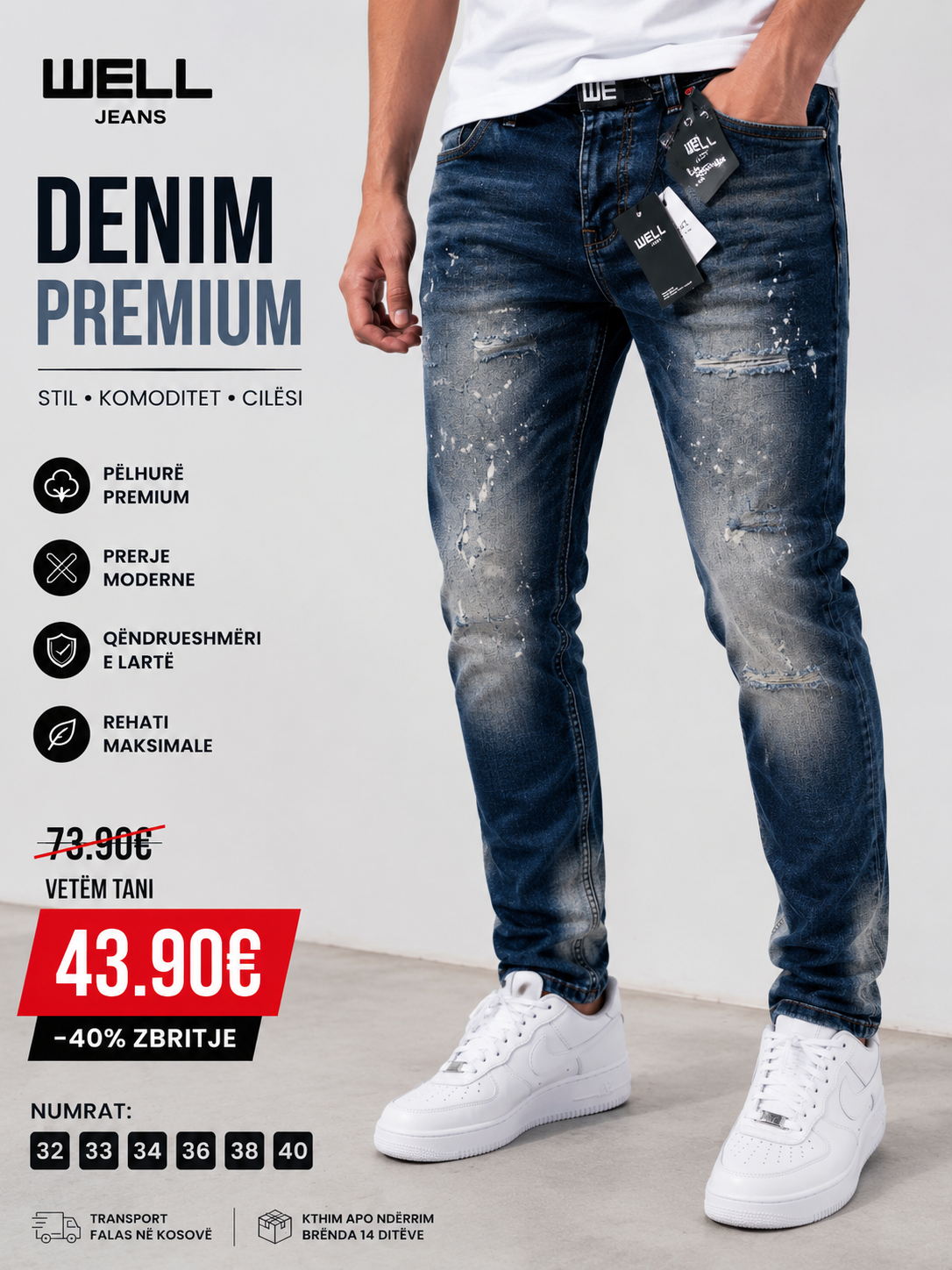 Farmerka Denim Premium